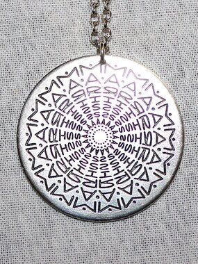 Sterling Silver Marissa Medallion Necklace